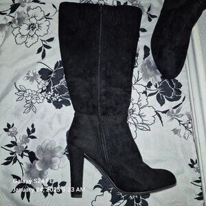 Cato -black knee high boots.